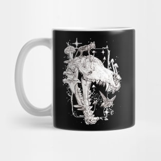 Thylacine Skull Mug